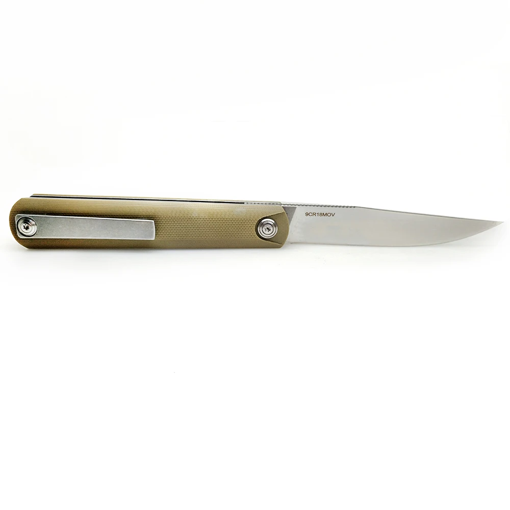 Kwaiken охотничий складной нож 9cr18mov сталь/G10 Тактические Ножи для выживания, спасательные ножи Зебра, боевые уличные походные инструменты для повседневного использования