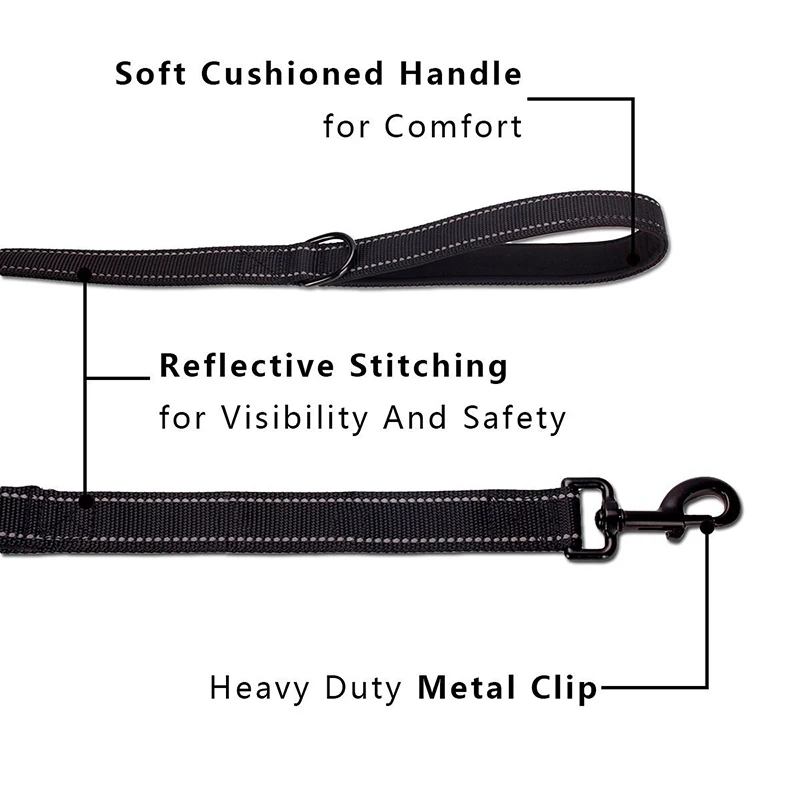 Светоотражающий Поводок для собак 1 5 м|Поводки| |