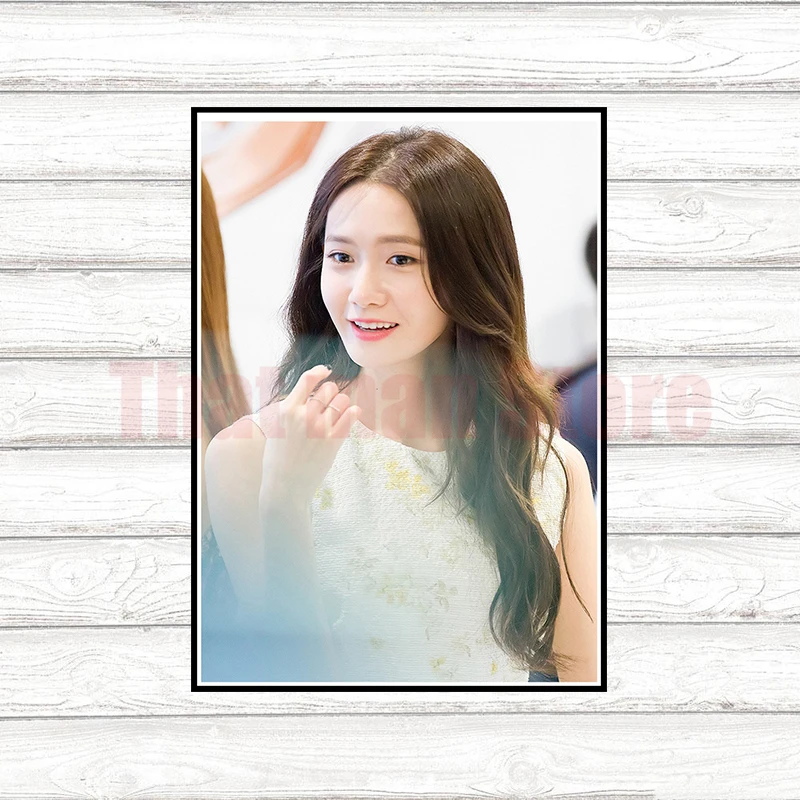 Yoona SNSD девушки поколения Kpop Южная Корея музыкальная девушка белая с покрытием