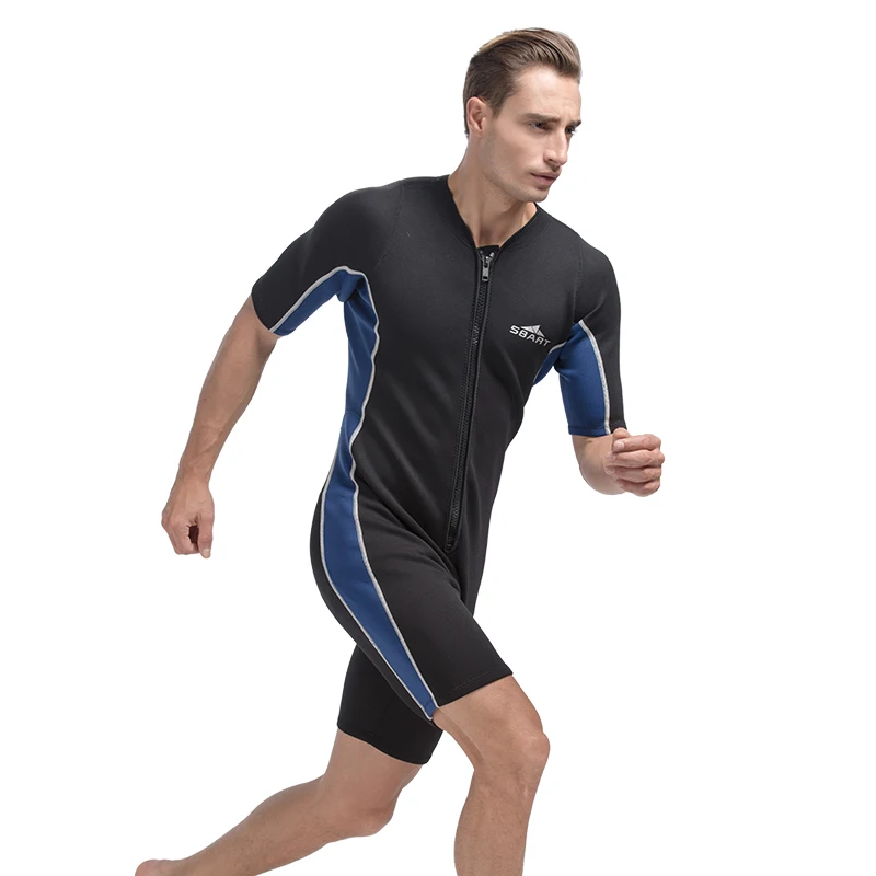 SBART 2 мм костюм для серфинга из неопрена цельный дайвинга с круглым воротником