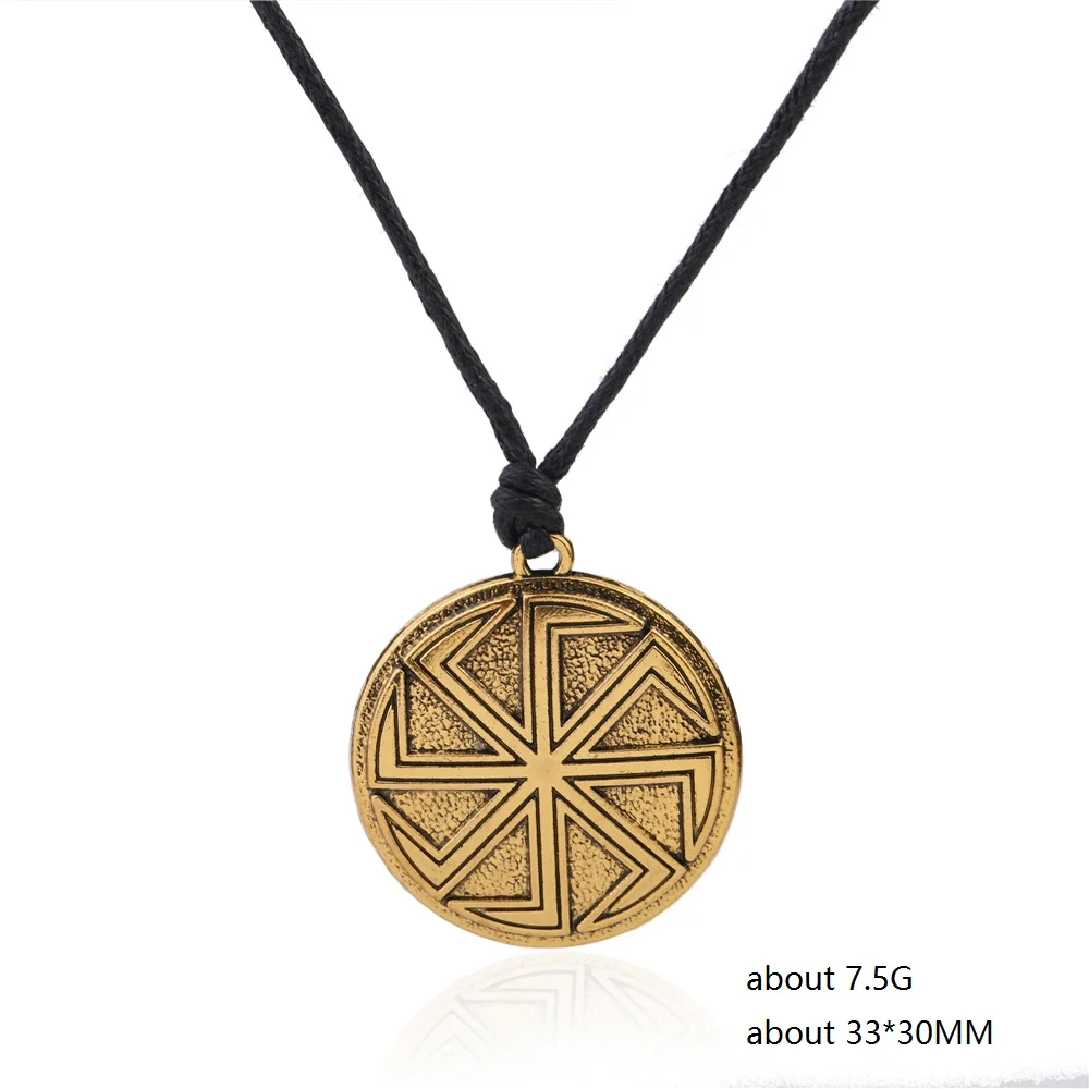 Рыбий крючок славянский Wicca Sigil талисман Античная Подвеска Коловрат символ