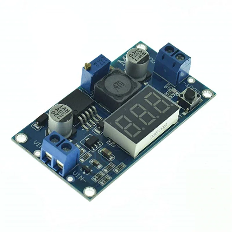 LM2596 DC понижающий модуль 4 0 40V к 1 25 37V Регулируемый регулятор напряжения
