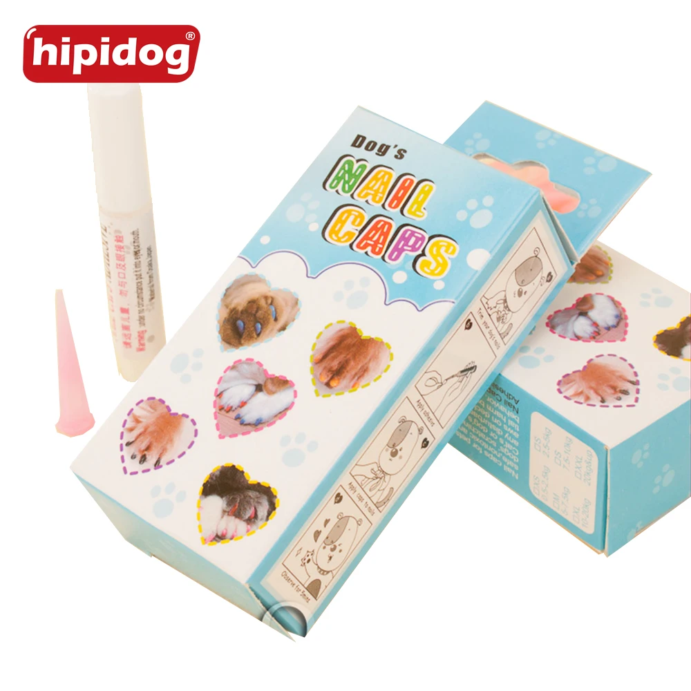 Случайный цвет 20 шт Мягкие колпачки для когтей в виде зубцов перчатка форме лапы