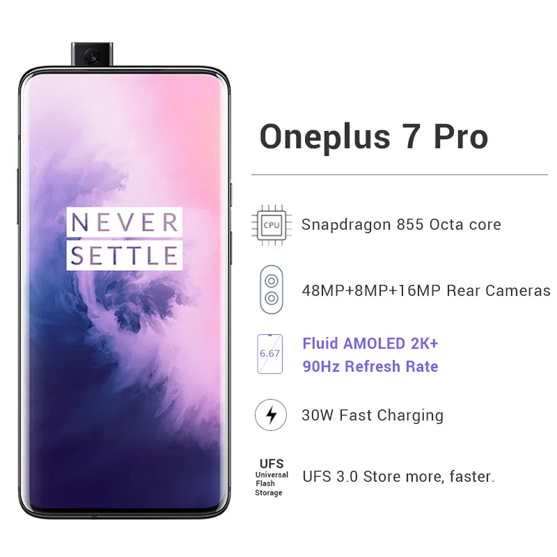 Смартфон Oneplus 7 Pro 6+128 ГБ (глобальная версия)|Смартфоны| |