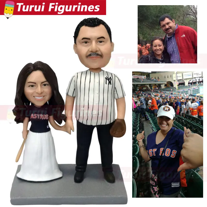 Свадебный Топпер для торта с котом персонализированные куклы помпоном на заказ