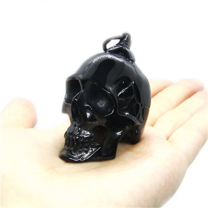 1 шт. подвеска в виде черепа из нержавеющей стали 316L