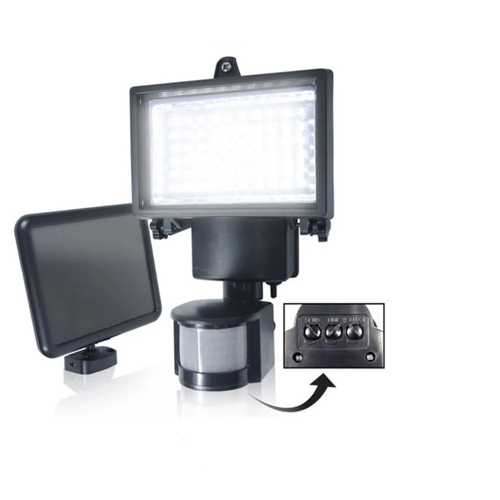 Фото LED Solar Sensor Light Intelligent Human Body Induction Lamp Security With Panel Durable Street Освещение LED Solar Sensor Light Intelligent Human Body Induction Lamp Security With Panel Durable Street Освещение