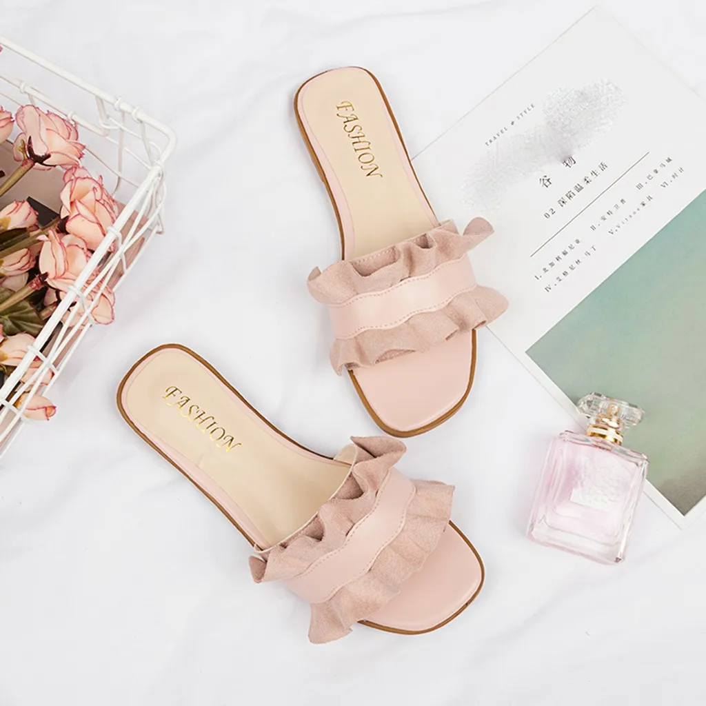 Модные женские элегантные сандалии с квадратным носком уличные шлепанцы на