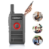 socotran sc 600 uhf mini walkie talkie amateur radio 400 470mhz ultra slim two way radio double ptt breathing light