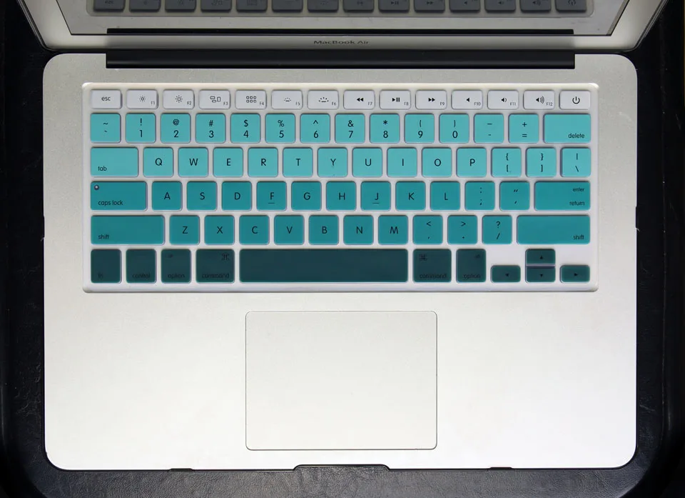 Gradient Green Английский США клавиша Enter Обложка для Mid 2009-середины MacBook Pro 13 15 дюймов retina/CD Встроенная память A1502 A1425 A1278 A1398 A1286 - Цвет: Gradient Green