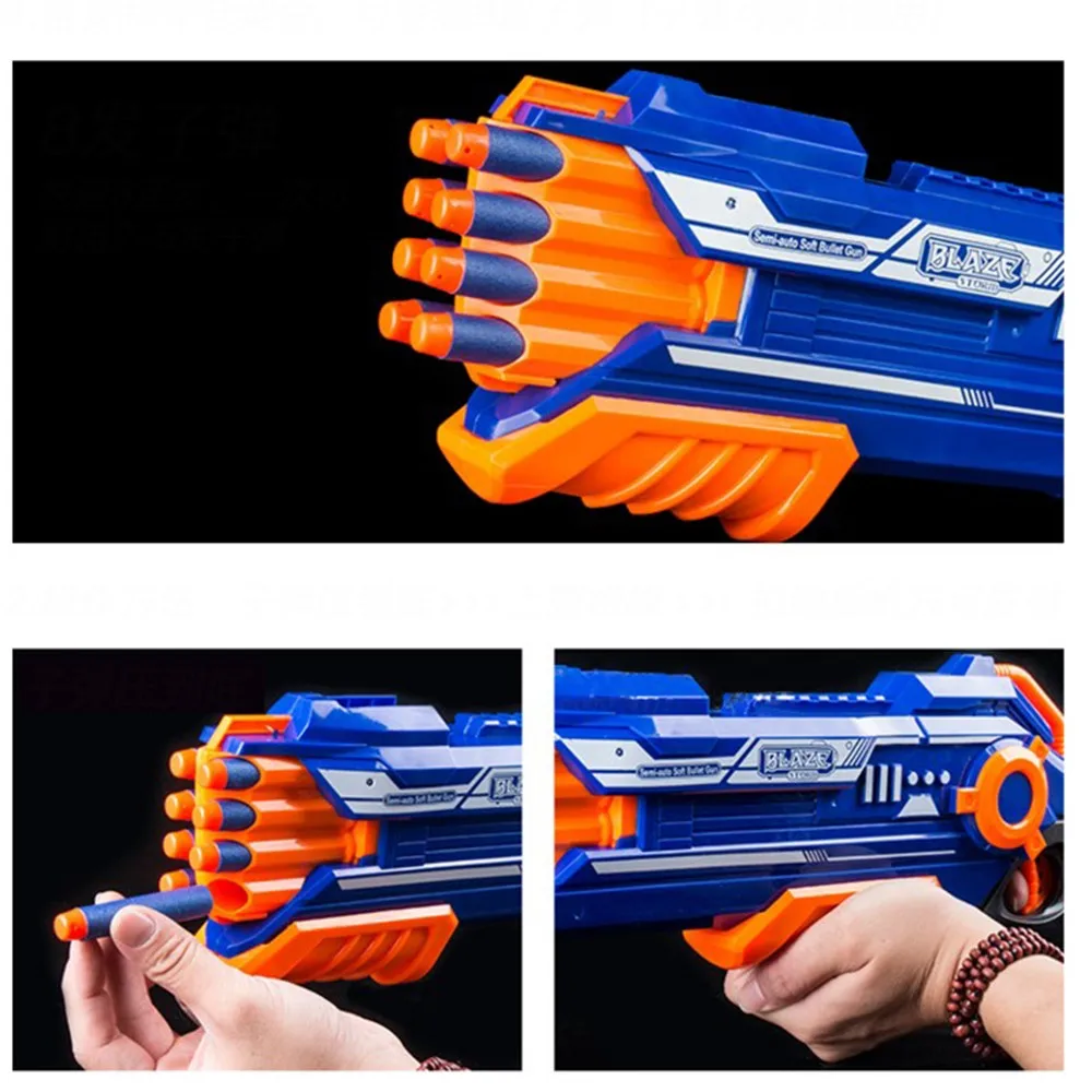 Детское игрушечное ружье с 20шт пулями костюм для Nerf игрушечный пистолет Silah Pistola