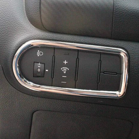 Для Kia k3 ABS Хромированной отделкой электронная система управления украшение круг