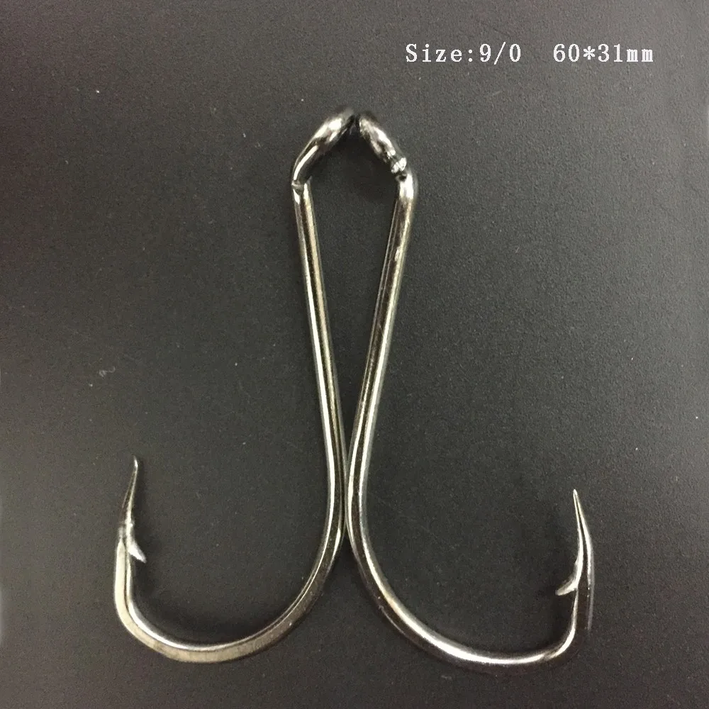 CN05 50 штук в упаковке 9/0 Mustad Рыбалка крючок из нержавеющей стали крючок для ловли осьминогов Mustad рыболовный крючок