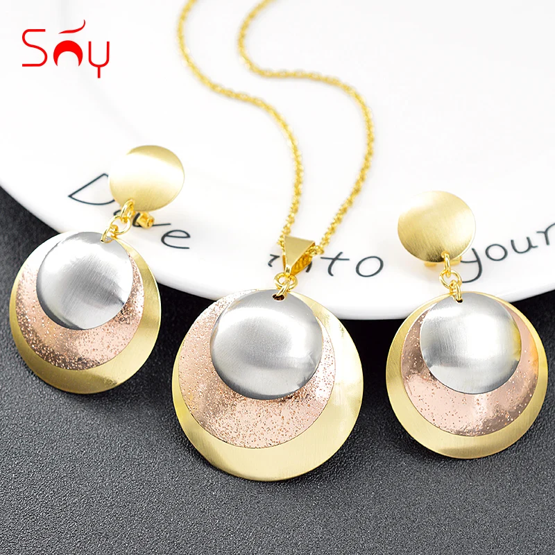 Серьги гвоздики Sunny Jewelry в этническом стиле круглые украшения для помолвки лидер