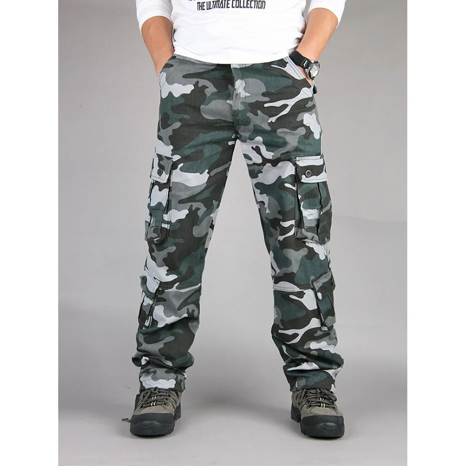 ZOGAA 2021 New Joggers Men Hot Sale Casual Camouflage Pants Quality Cotton Elastic Comfortable Cargo Trousers Plus Size | Мужская одежда