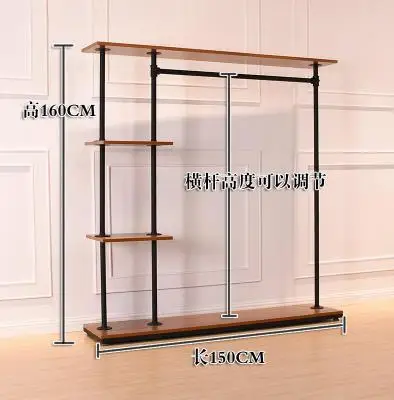 Витрина в стиле ретро для магазина одежды напольная витрина мужчин и женщин