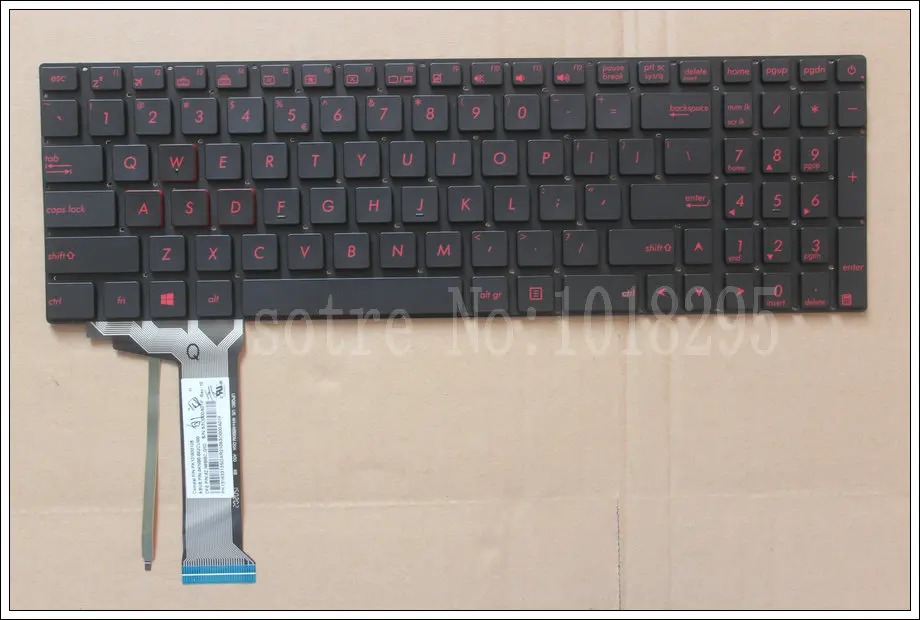 Новая черная клавиатура для ноутбука ASUS GL551 GL551J GL551JK GL551JM GL551JW GL551JX с американской