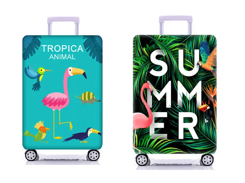 TRIPNUO бабочка эластичный багажный Защитный чехол, Suitable18-32 дюймов, чехол на колесиках, чехол для костюма, пылезащитный чехол, аксессуары для путешествий