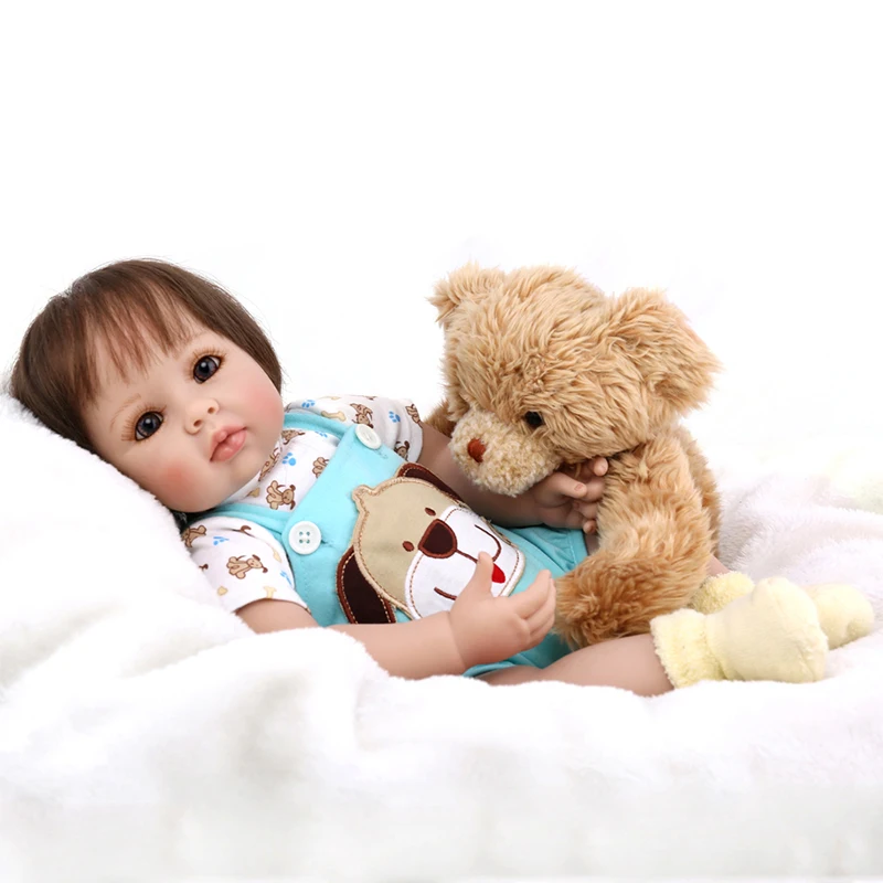 Новинка 2019 силиконовая кукла для новорожденных детей Playmate bebe подарок Reborn menina 50 см