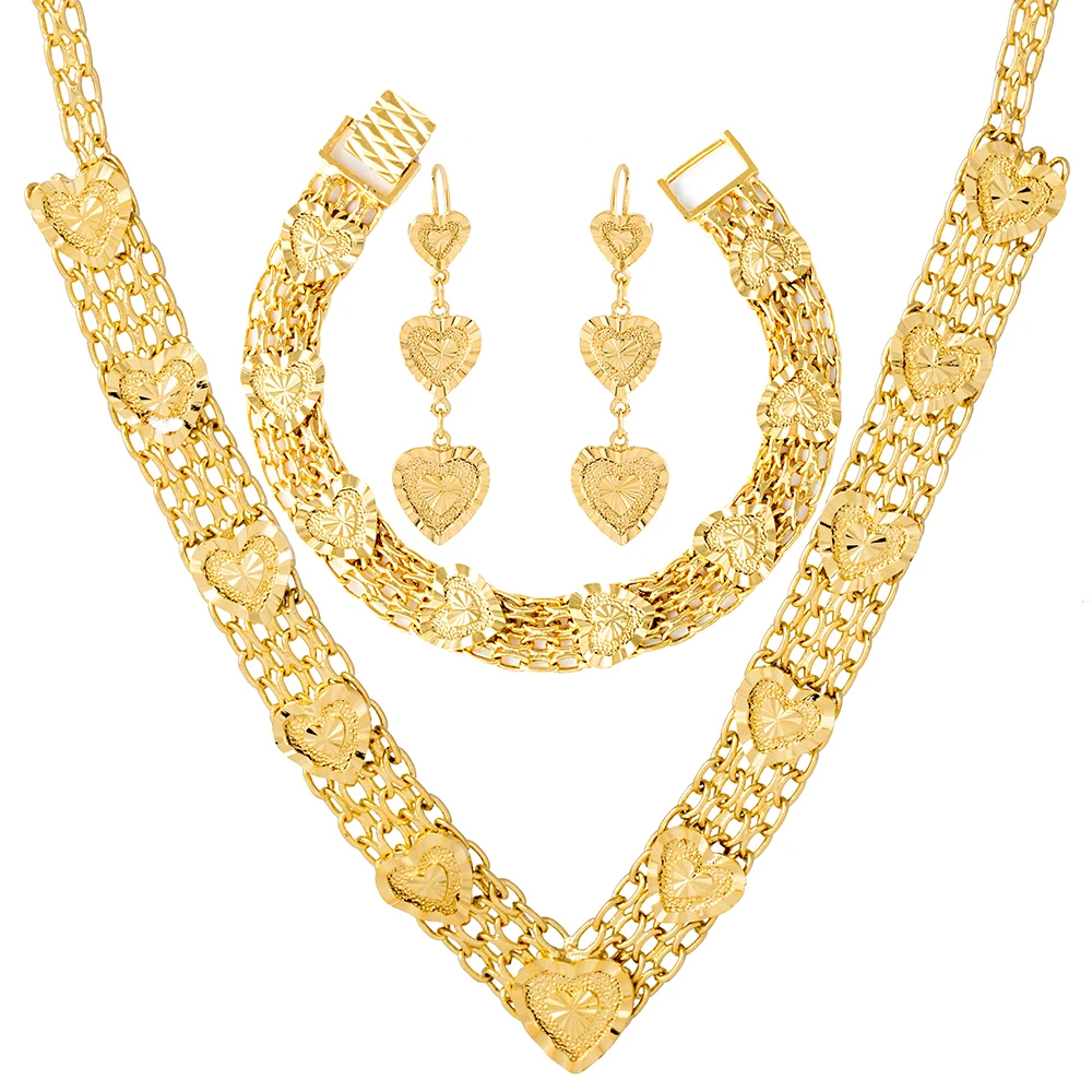 Бижутерия ethlyn Романтическая любовь в форме сердца золотой цвет ювелирные