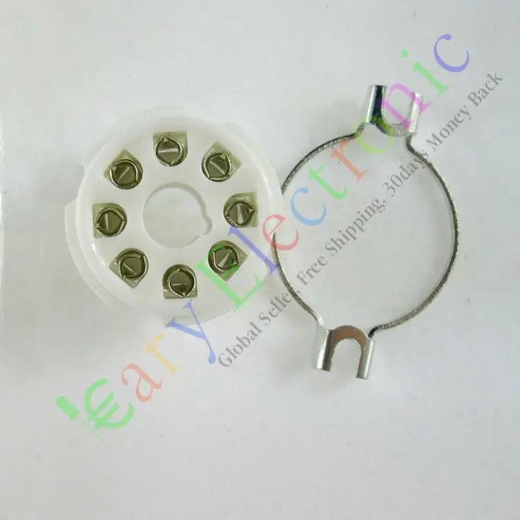 Опт и розница 4 шт 8pin Керамическая вакуумная трубка розетка восьмеричный клапан