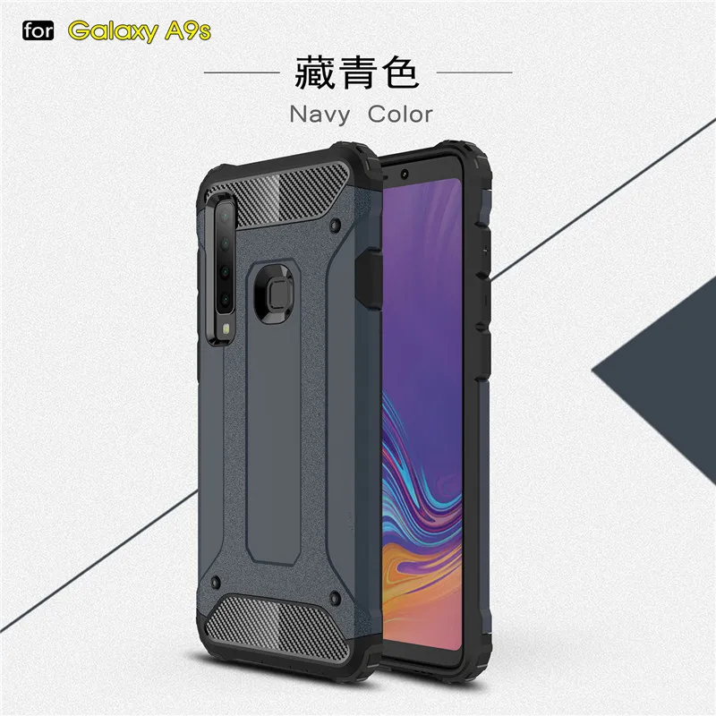 Чехол для Samsung Galaxy A9 2018 ТПУ и ПК защитный чехол телефона Star Pro / A9S 6 3''|Бамперы| |