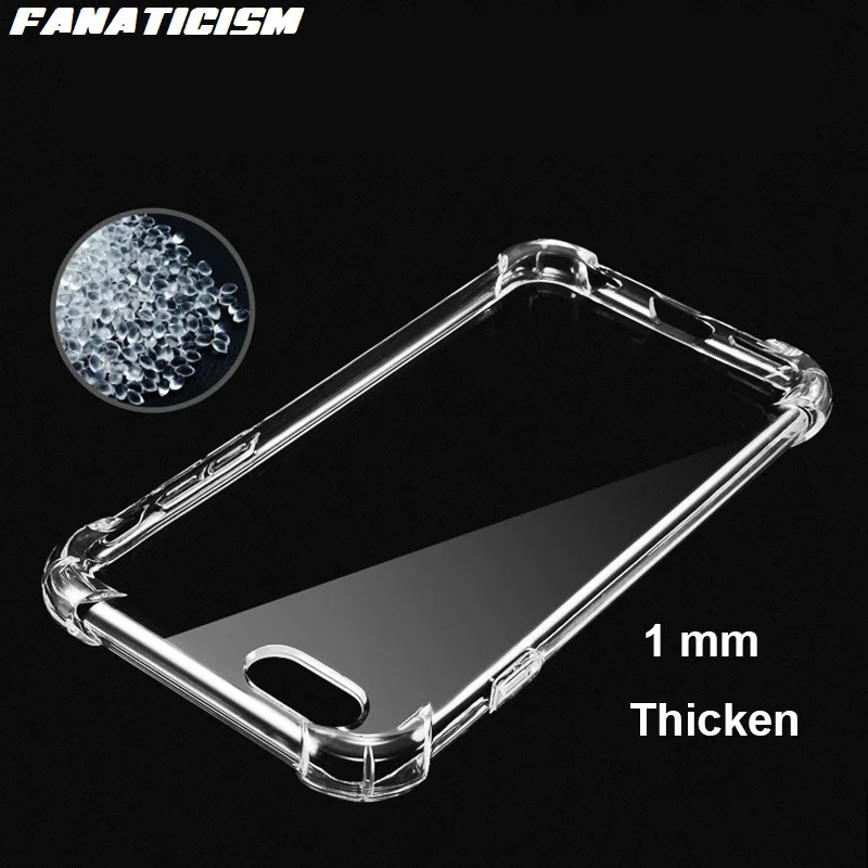 

1000pcs Phone Cases For iphone 11 Pro Max XR X XS Max SE 5s 6s 7 8 Plus Soft TPU Silicone Anti-knock Shockproof Clear Back Cover