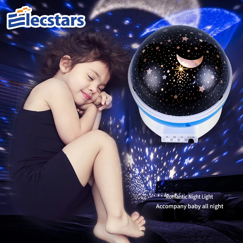 Светодиодный ночник Elecstars с вращающейся батареей USB|Ночники| |
