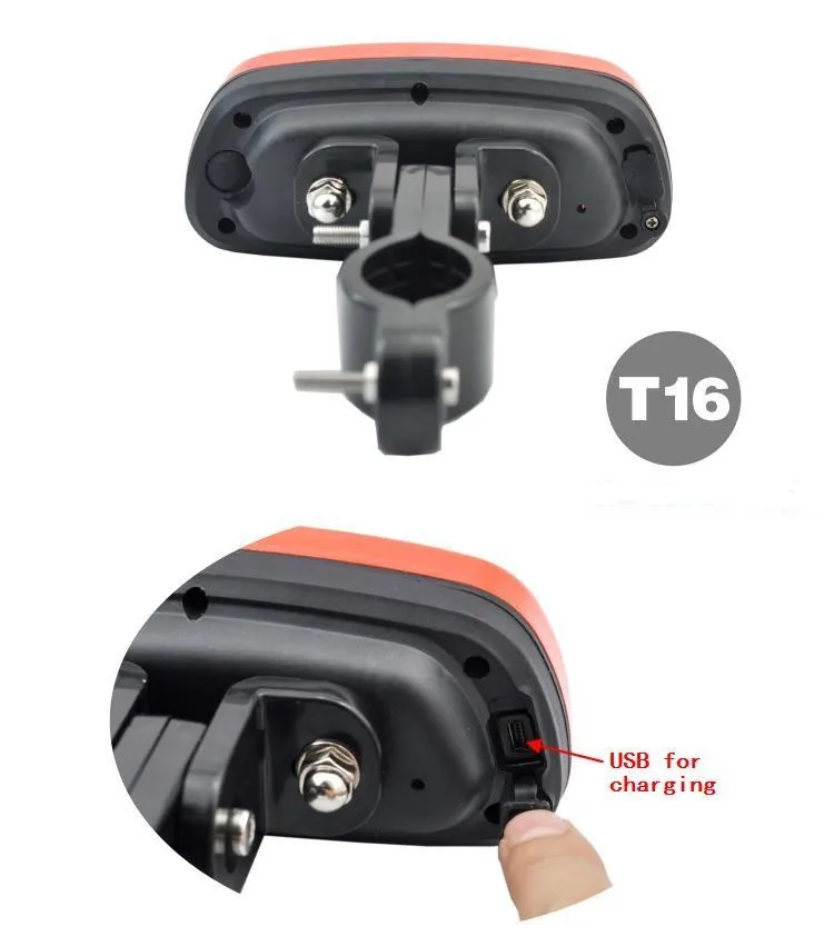 Скрытый GPS для езды на велосипеде gps трекер велосипеда T16 gsm сигнализация