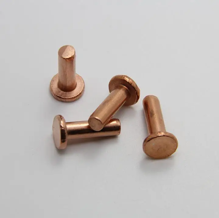 Заклепки из твердой красной меди 2x5 мм 1000 шт.|copper rivets|solid rivetsolid copper rivets |