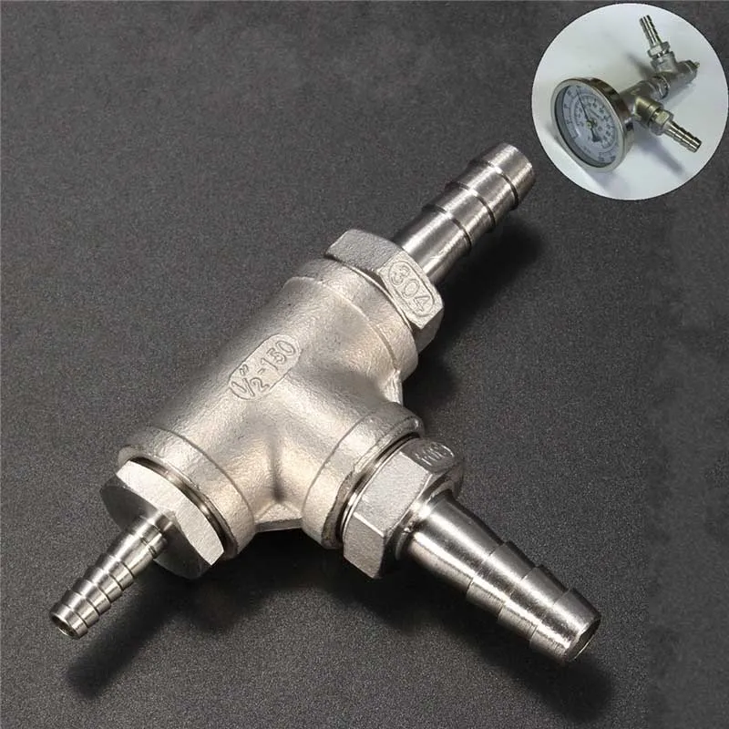 2 микрон-1/2 ''MPT Homebrew Встроенная аэрация/оксигенационный диффузивный камень