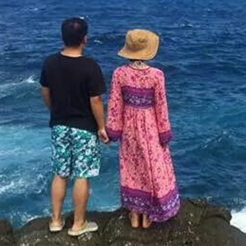 Шифоновое платье с v-образным вырезом кимоно глубоким женские миди-платья