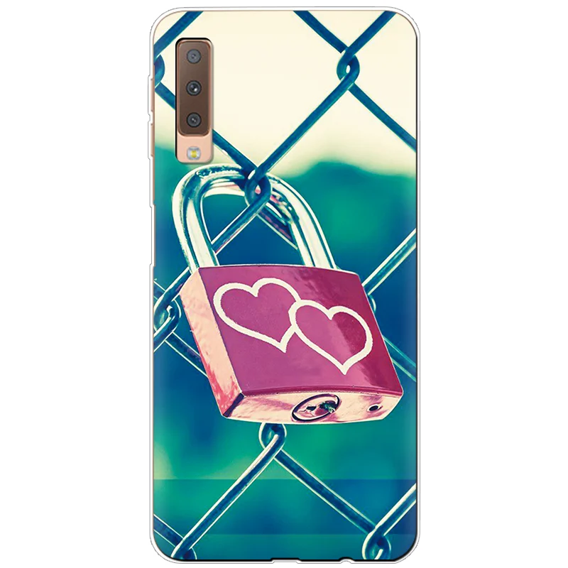 aixinsuo Милый чехол Love для samsung Galaxy A7 чехол задняя крышка 6," силиконовый цветной чехол для samsung A750 A750F чехол s Роскошные Чехлы - Цвет: aixinsuo