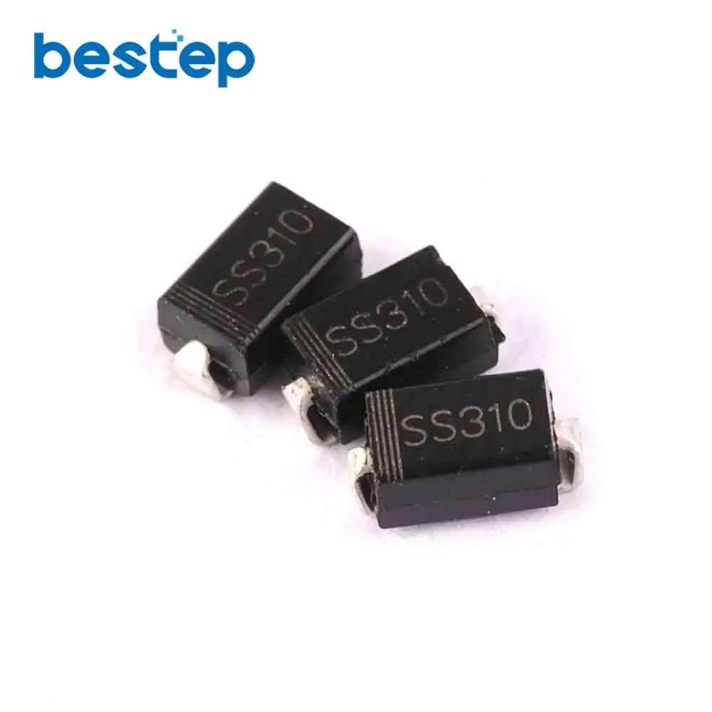 20 шт. SS310 SMD Schottky Барьерный выпрямитель Диод 3A 100V DO-214AC SMA | Электронные компоненты и