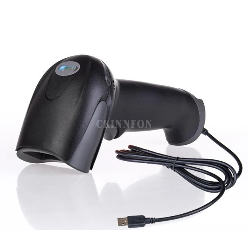 

100Pcs/Lot Laser Wired Barcode Scanner F5 Barcode Reader Bar Code Reader Handheld Usb Scanner Usb Barcode Scanner New