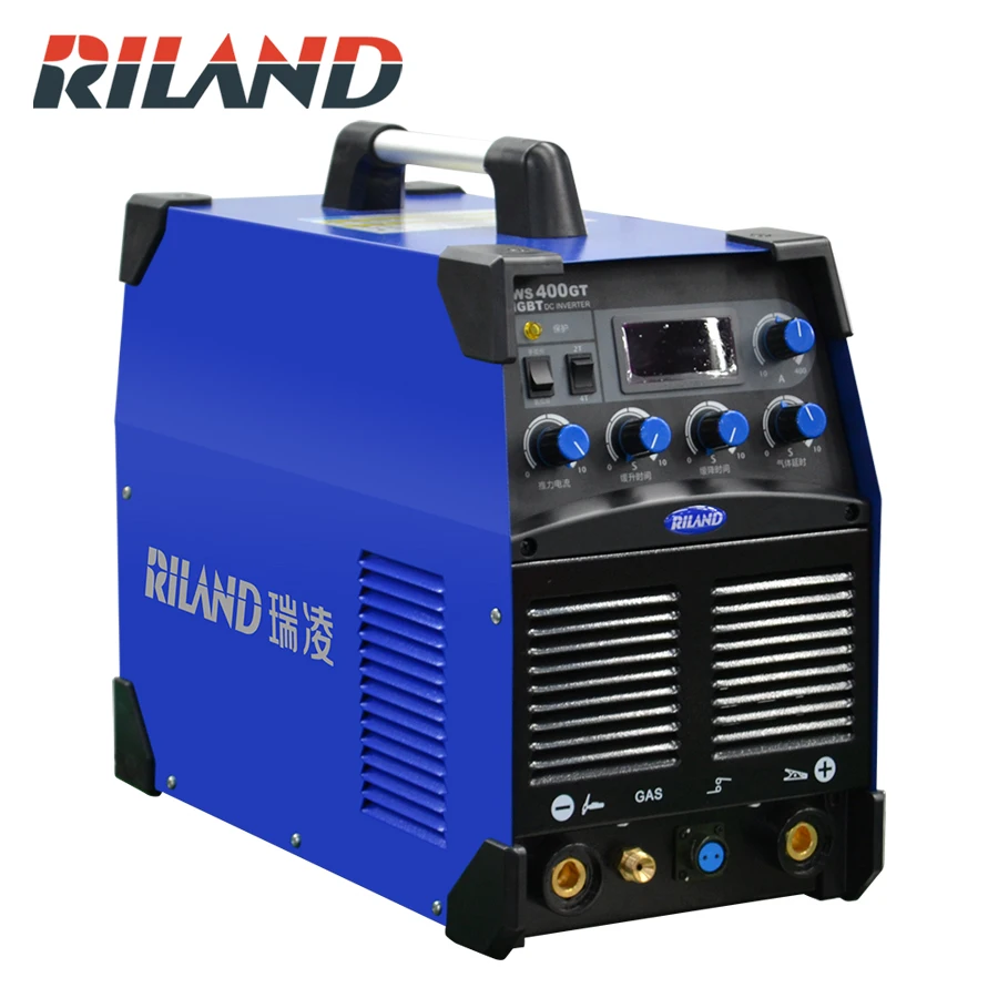 RILAND 380 В трехфазный WS 400GT AC DC сварочный инвертор TIG сварочный инвертор сварочный аппарат IGBT DC аргоновая дуговая сварка