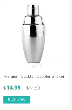 Премиум 4 шт. светодиодный свет бар набор: 18/8 нержавеющая сталь Бостонский шейкер, 25/50 мл с двойным концом мерный стаканчик, 2 дозаторы, высокого качества для бара/бар слишком