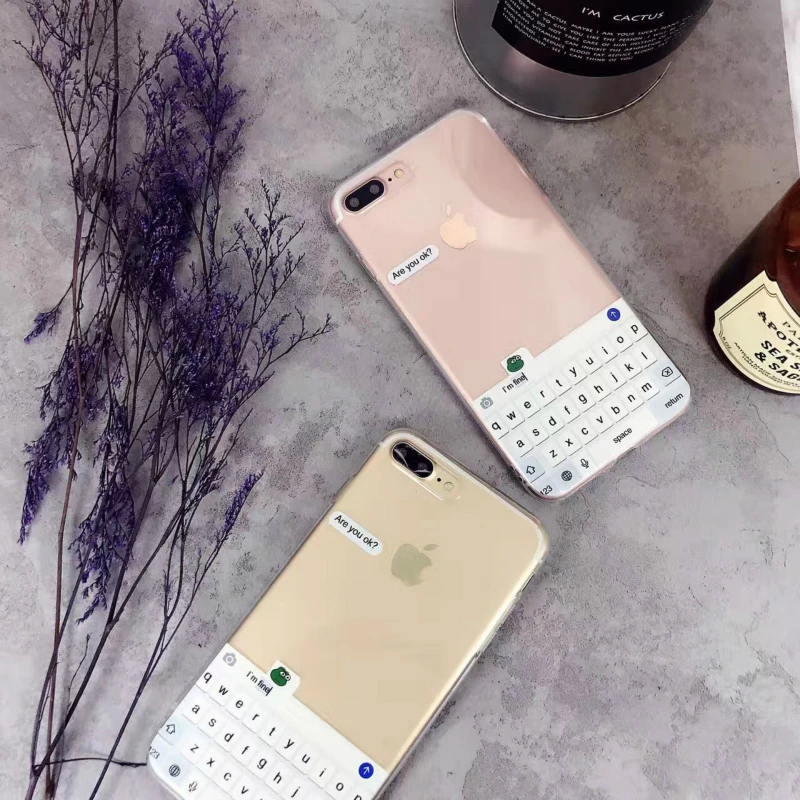 Модные чехлы для iPhone 7 Plus чехол телефона с милыми животными задняя крышка