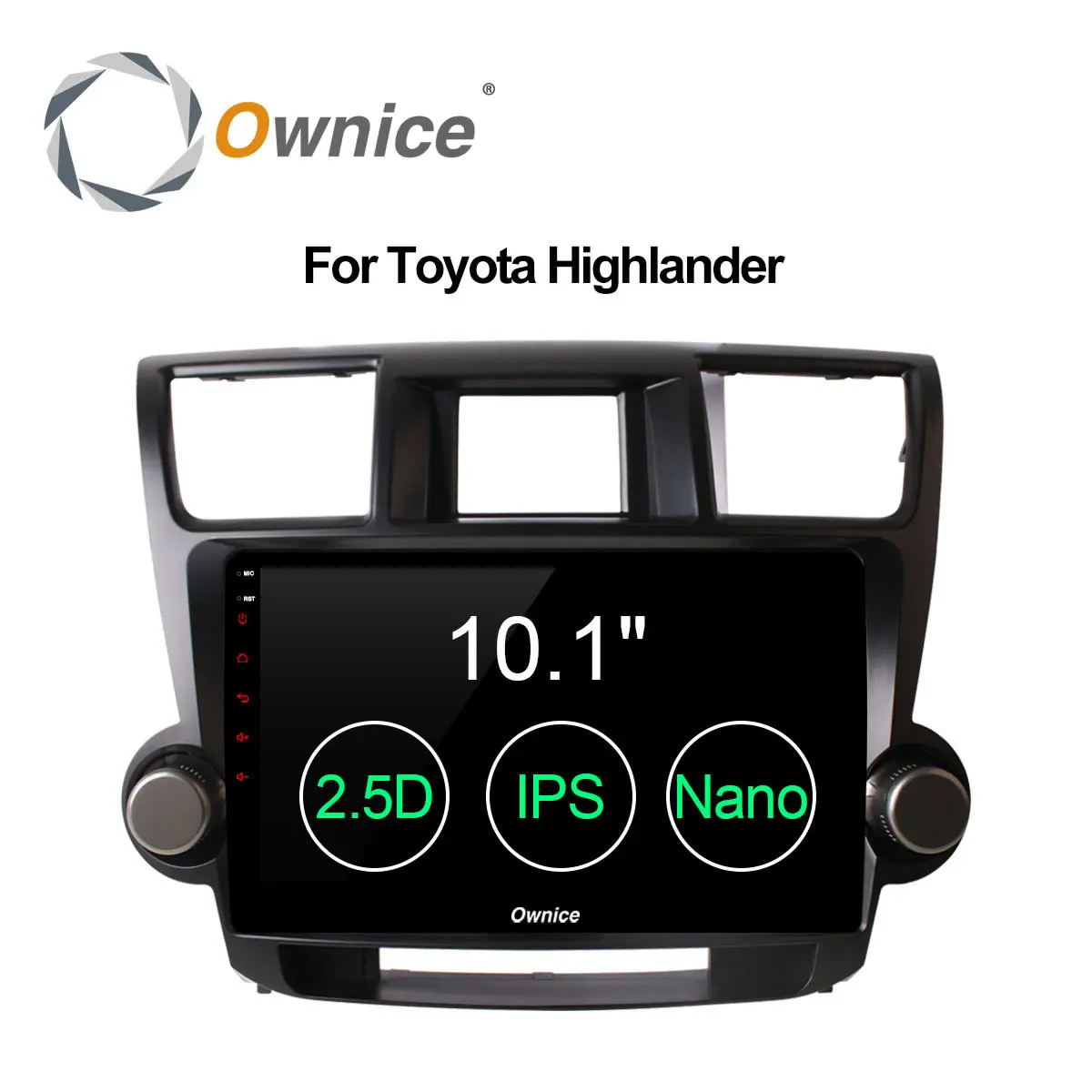 9 &quotOwnice C500 + 2G ram Octa Core 32G Автомобильный dvd плеер Android 6 0 для Toyota HIGHLANDER 2009 2010 2011