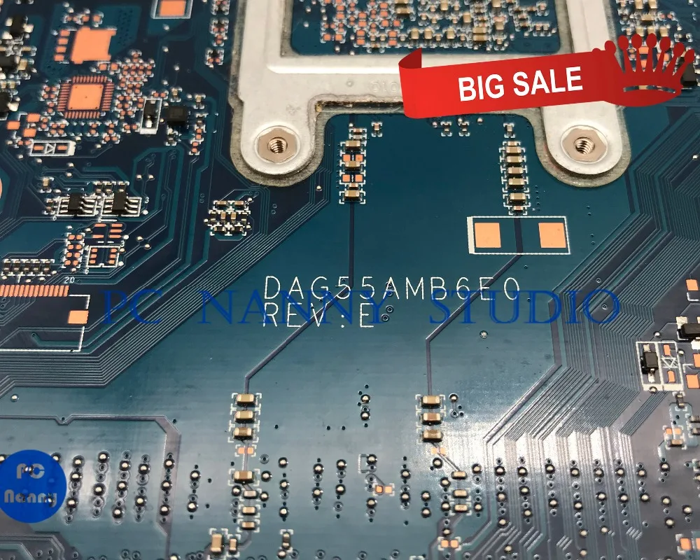 ПК Няня для Hp 15-aw007cy 15-AW Материнская плата ноутбука 856270-601 A9-9410 DAG55AMB6E0 протестирована