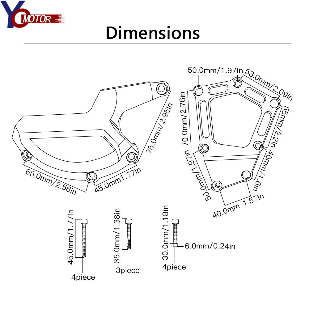 

S1000RR Motorcycle Accessories Engine Cover Guard Slider Protector FOR BMW S1000RR S1000 RR HP4 K42 K46 2009 2010 2011 2012-2014