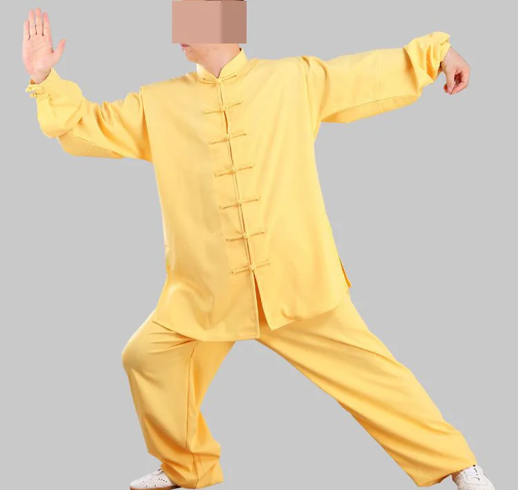 Унисекс одежда из хлопка и льна на весну лето Тай-Чи военные искусства Униформа