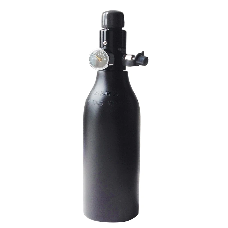 HPA бак 4500PSI бутылка алюминиевый цилиндр для стрельбы пожаротушения аквариум 0,2/0,26/0,35 л 5/8-18UNF TKU263545