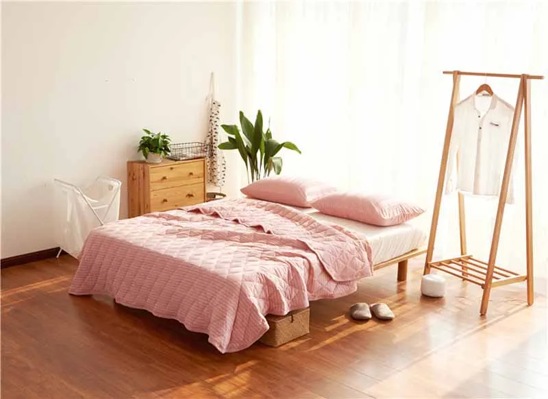 ?? 100% 純粋な天然有機綿スーパー健康で快適なキルトのベッドカバー寝具セットベッドカバー毛布シート