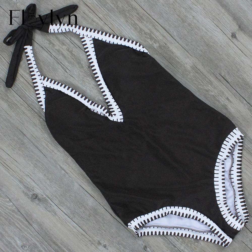 Floylyn купальники Цельный купальник монокини женский пляжный костюм купальный