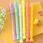 Нейтральная ручка Jonvon Satone, 6 дизайнов, Канцтовары для флейты, кларнета, Мини гелевые чернила, мультяшный подарок для студентов, ручки для письма