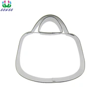 feature cake cookie biscuit baking moldlady handbag graphics shape cake decorating fondant cutters toolsdirect selling