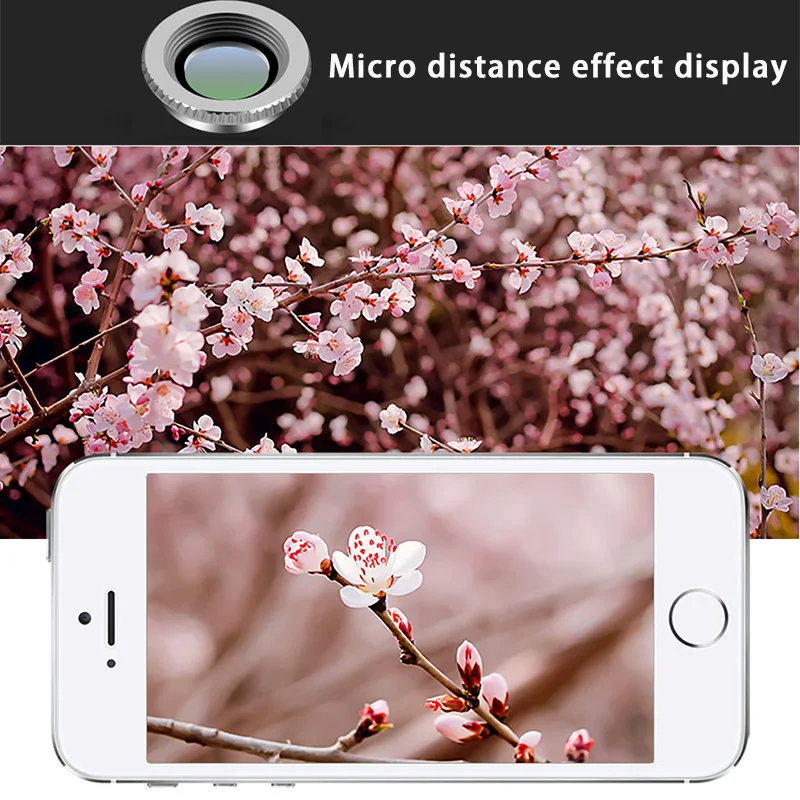 Mobile Phone Lens 3in1 Kit Universal Clip Smartphone Camera Lenses Wide Angle Macro Fish Eye for IPhone 7 6 Smart Samsung Phone