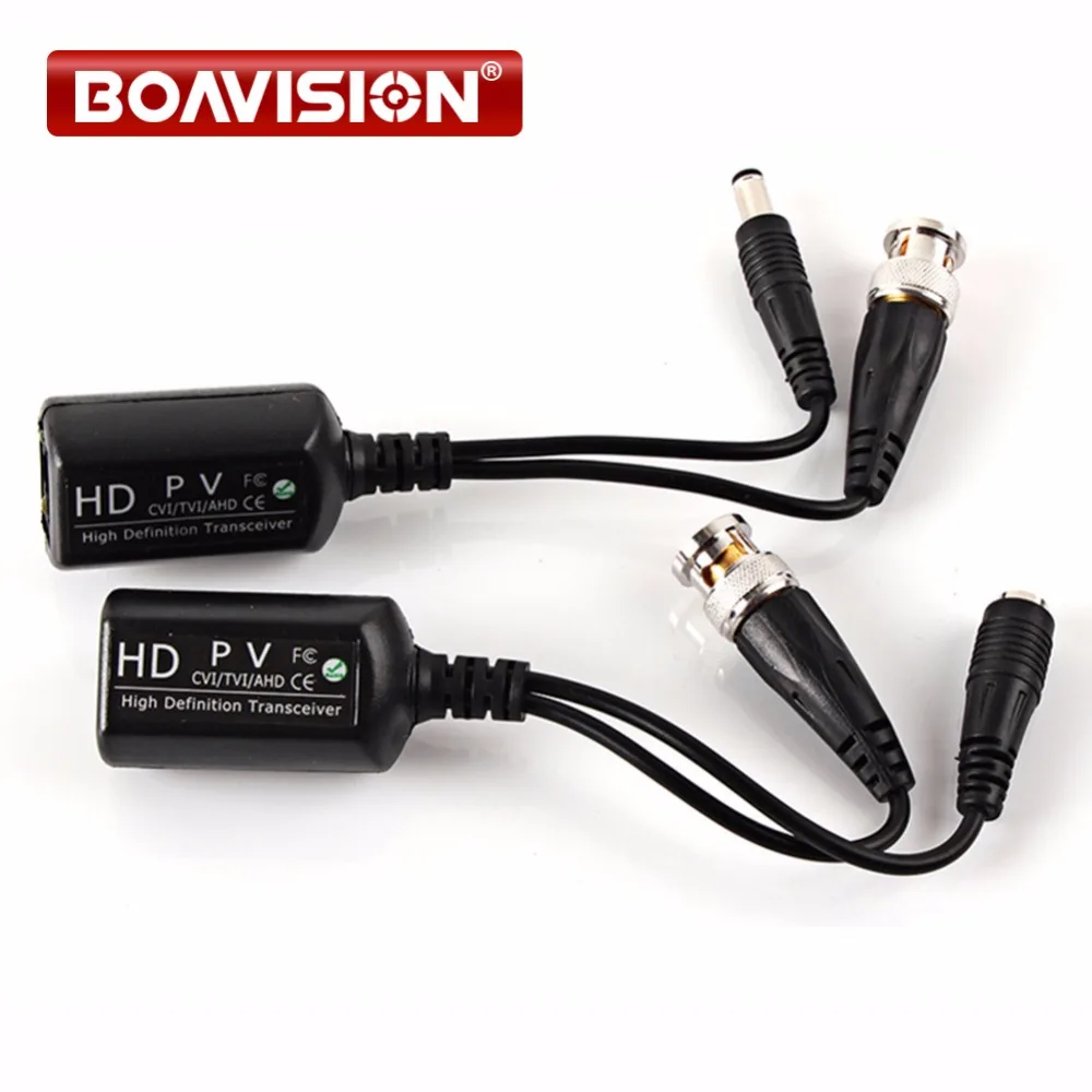 1CH видео пропускания видео балун 720P & 1080P HDCVI AHD/HDTVI камера BNC разъем для RI45 адаптер трансивера