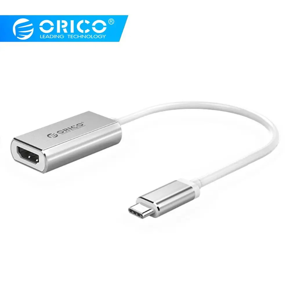 Адаптер ORICO Type C для HDMI VGA Mini DP Для Samsung Galaxy S9/S8/Note 9 Huawei Mate 10/P20 Pro USB кабель|Адаптеры